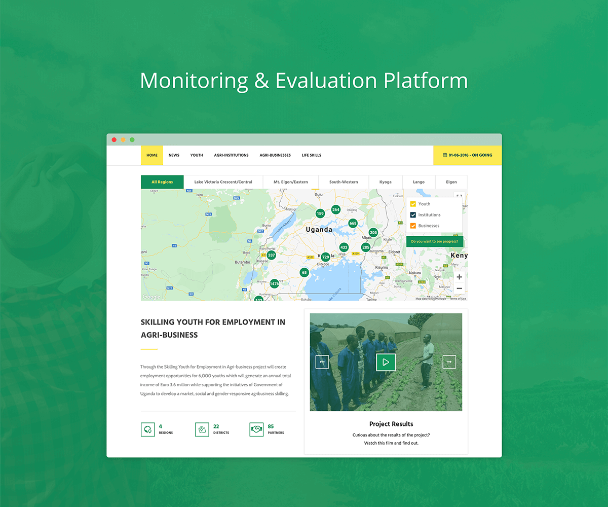 Monitoring & Evaluation Platform Thumbnail